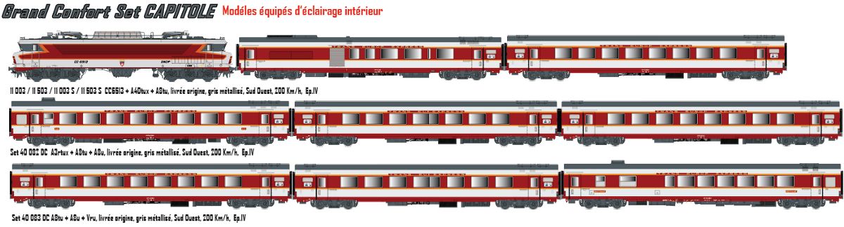 Train Express Radiocommandé, Trains, wagons et véhicules